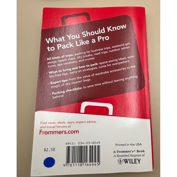 Travel Journal by Knock Knock + Frommer's 100 Best Packing Tips + Travelogue Map - Picture 4 of 16